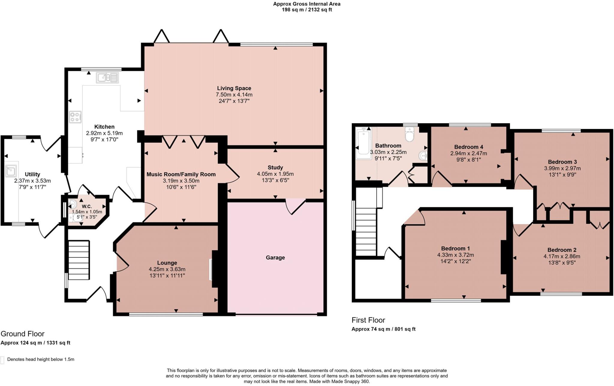 Curzon Avenue, Birstall, Leicester floorplan