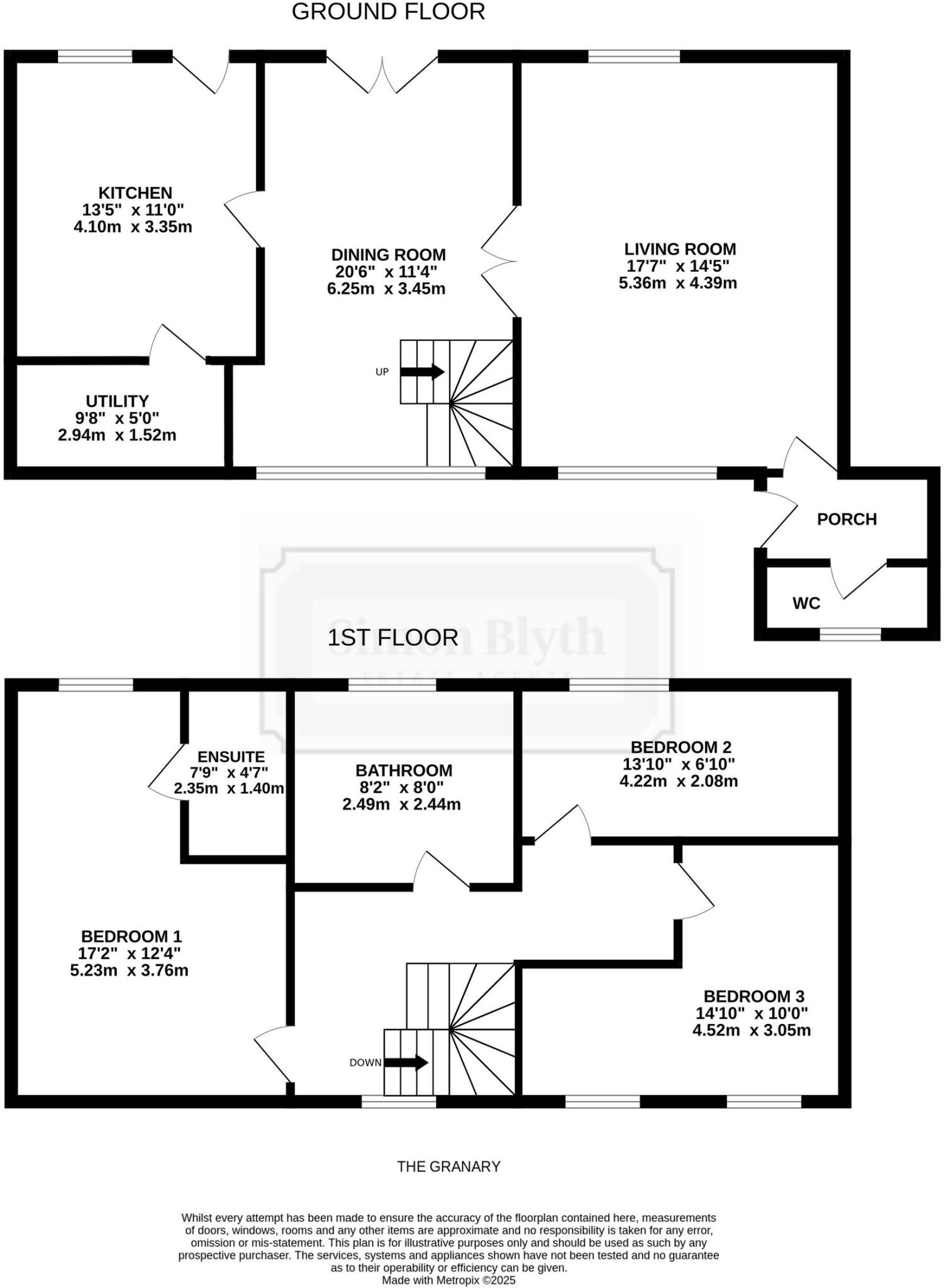The Granary, Denby Dale Road, WF4 floorplan