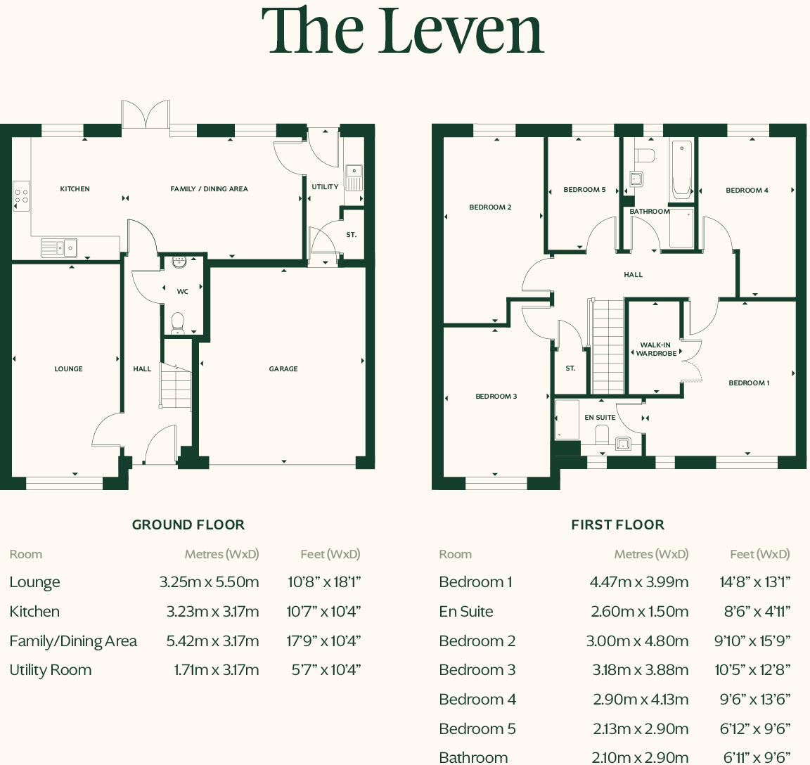 Plot 90, The Leven, Dargavel Village, Bishopton floorplan