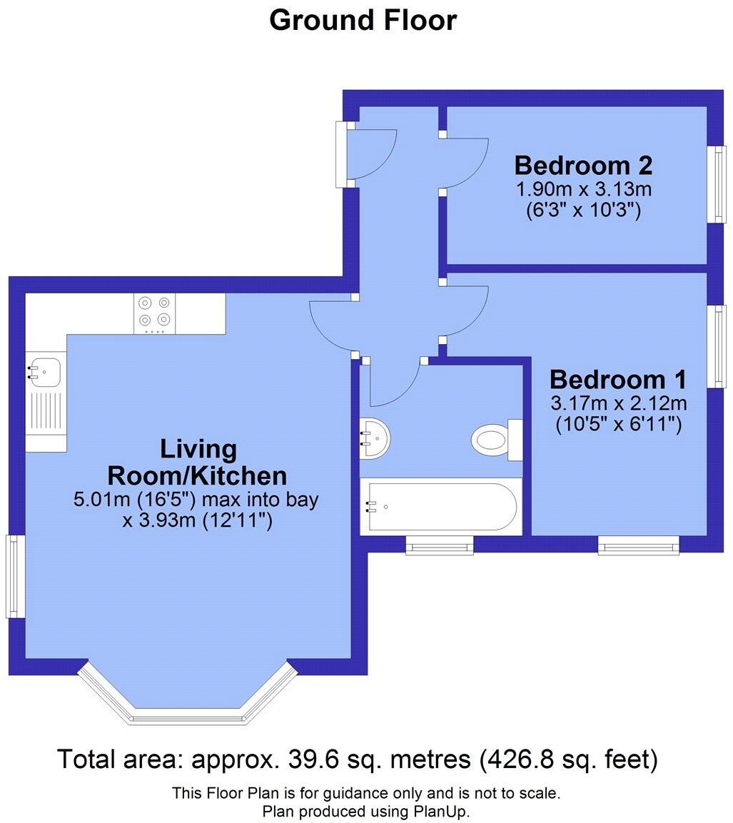 48 Southcote Road, Bournemouth, Dorset, BH1 floorplan