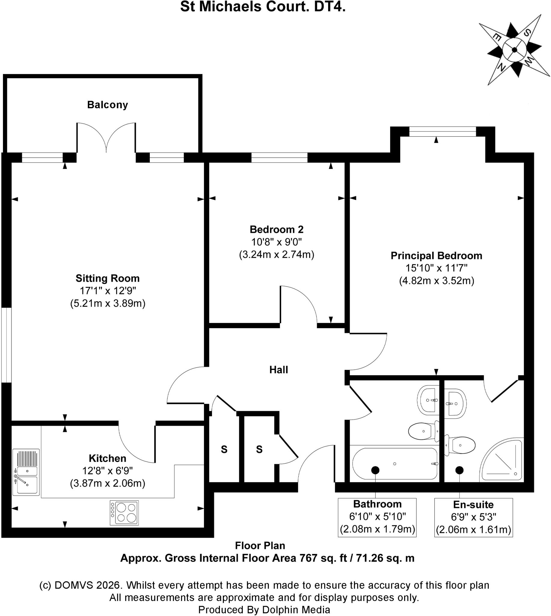 Weymouth, Dorset floorplan