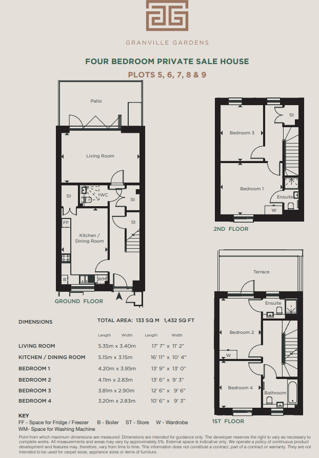 Granville Gardens, Malachite Court, Granville Road, London floorplan