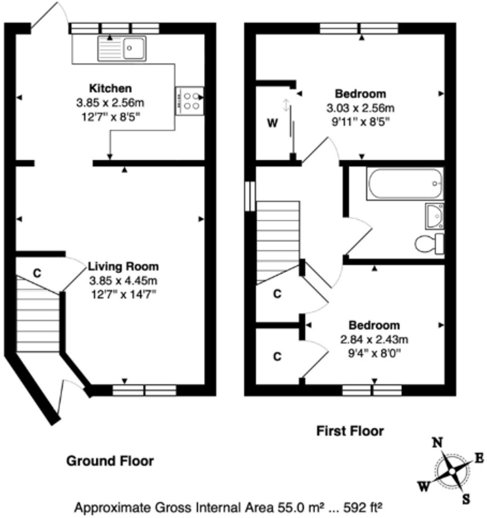Gibson Close, Abingdon, OX14 floorplan