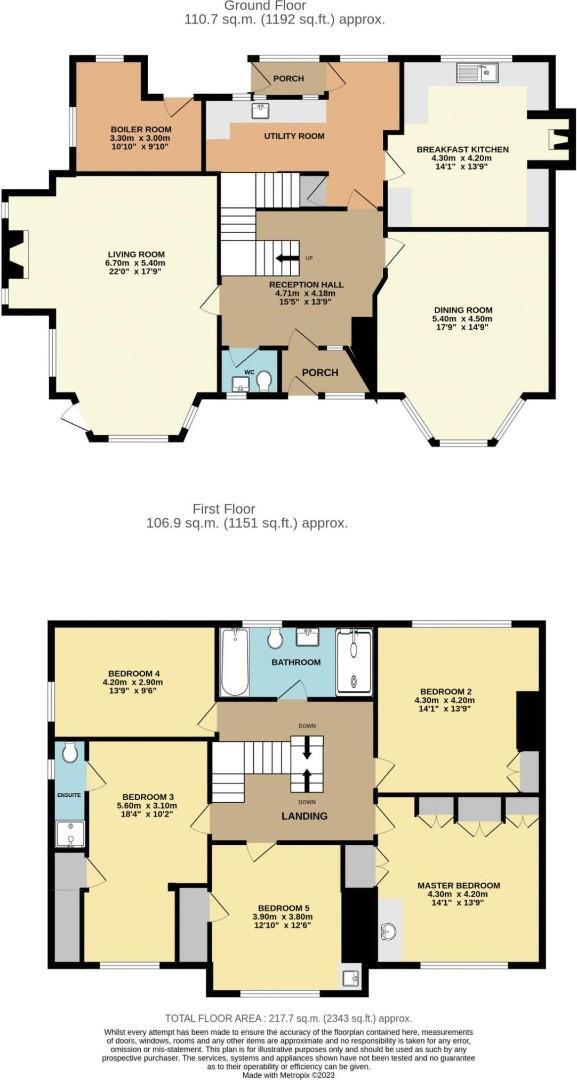 Hale Road, Hale floorplan