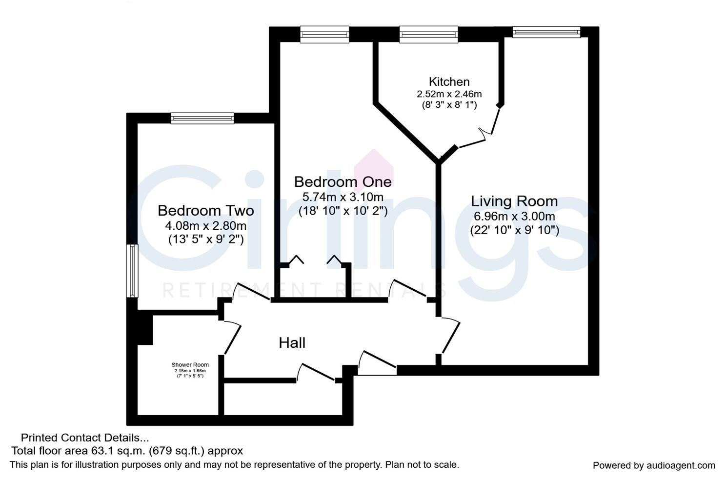 Coleman Court, Station Road, CO15 floorplan