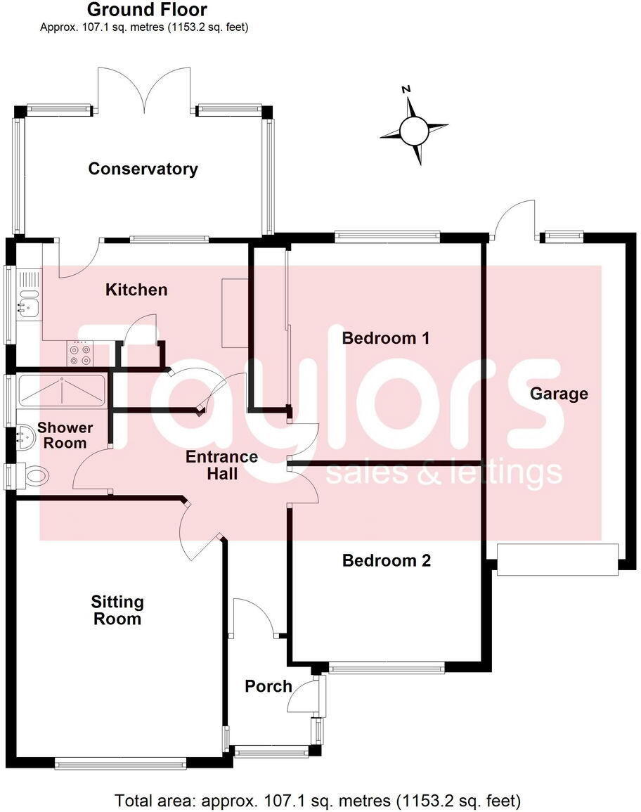 Preston Down Road, Preston, Paignton floorplan
