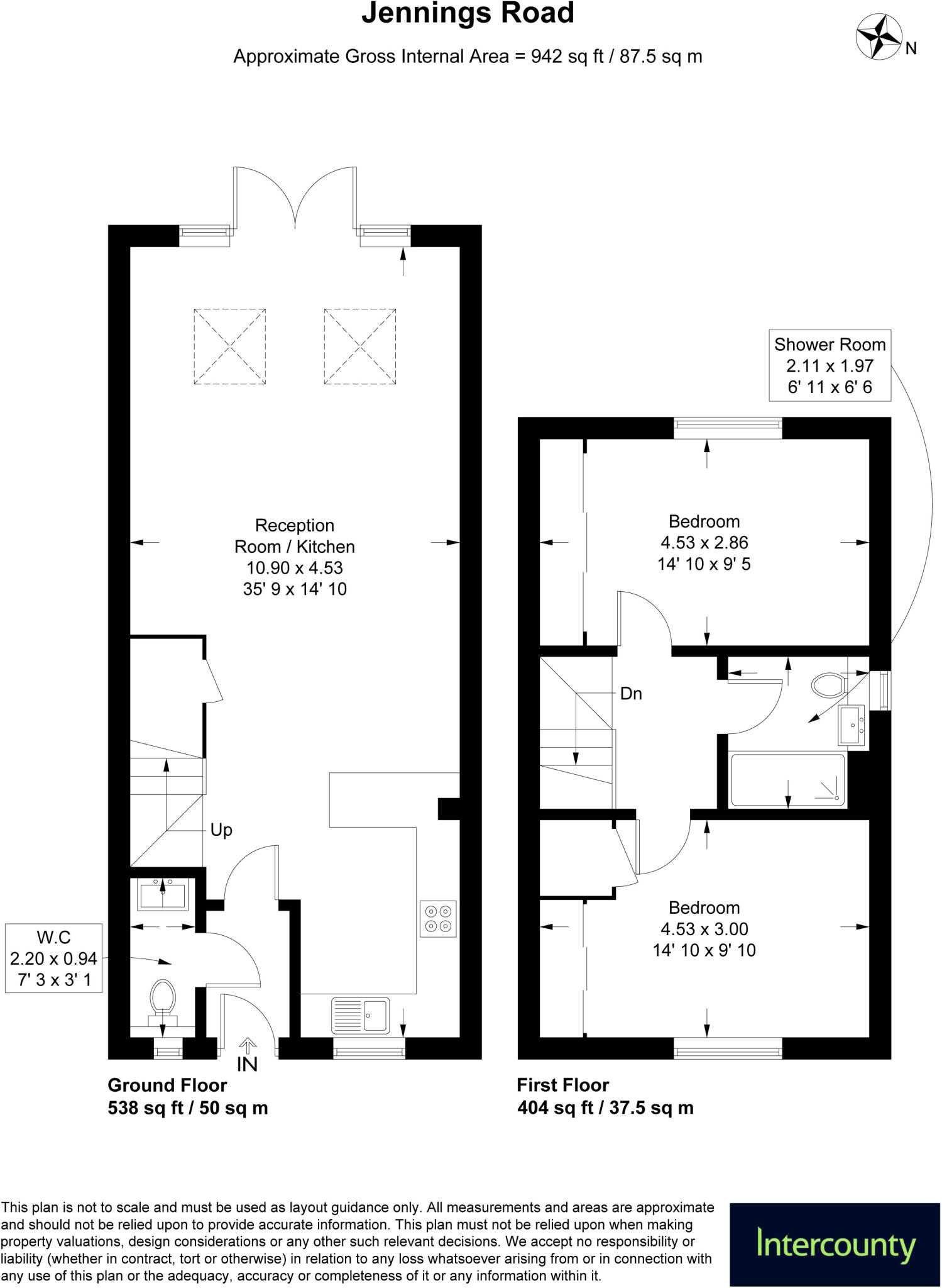 Jennings Road, Saffron Walden, Essex, CB11 floorplan