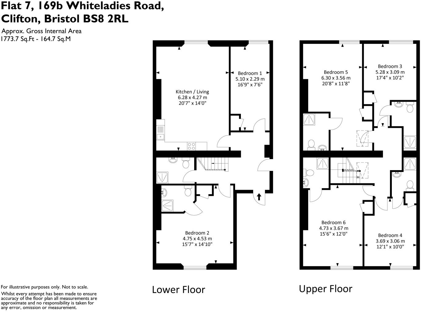 Whiteladies Road, Clifton, Bristol, BS8 floorplan