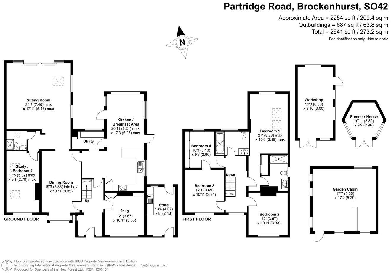 Partridge Road, Brockenhurst, SO42 floorplan