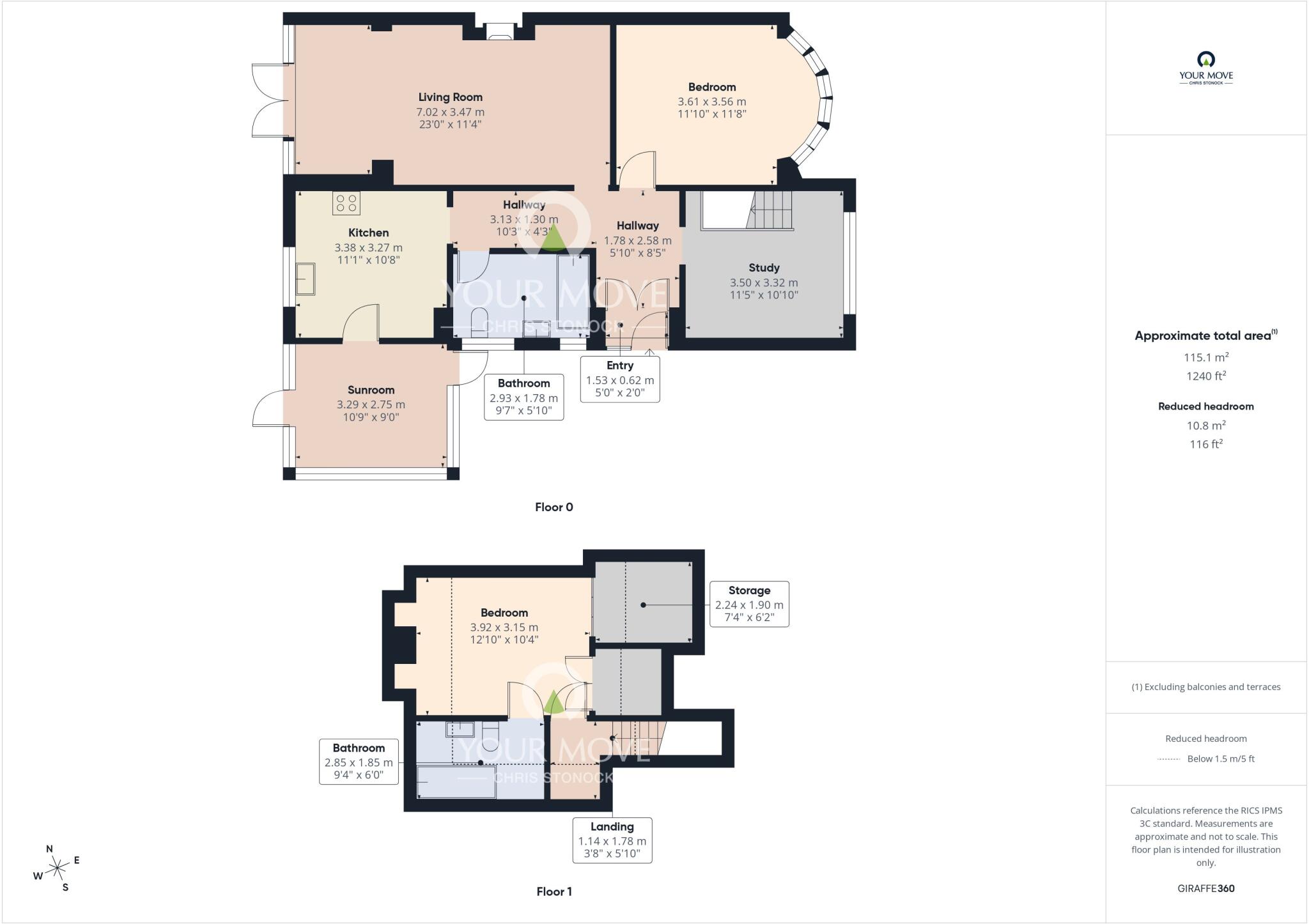 Longridge Square, Sunderland, Tyne and Wear, SR2 floorplan