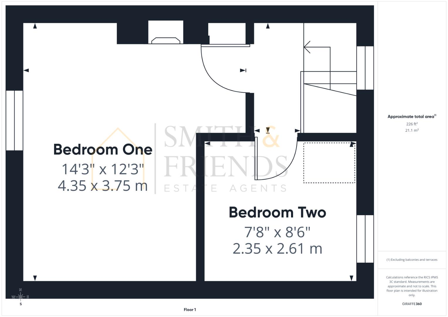 Osborne Road, Hartlepool floorplan