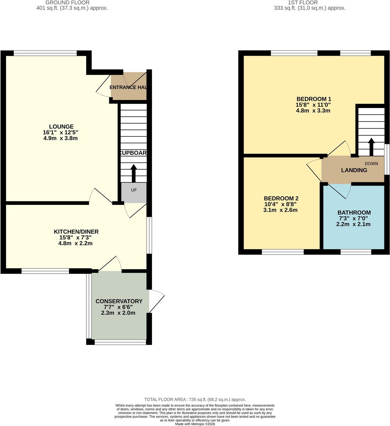 Vaudrey Lane, Denton, Manchester, Greater Manchester, M34 floorplan