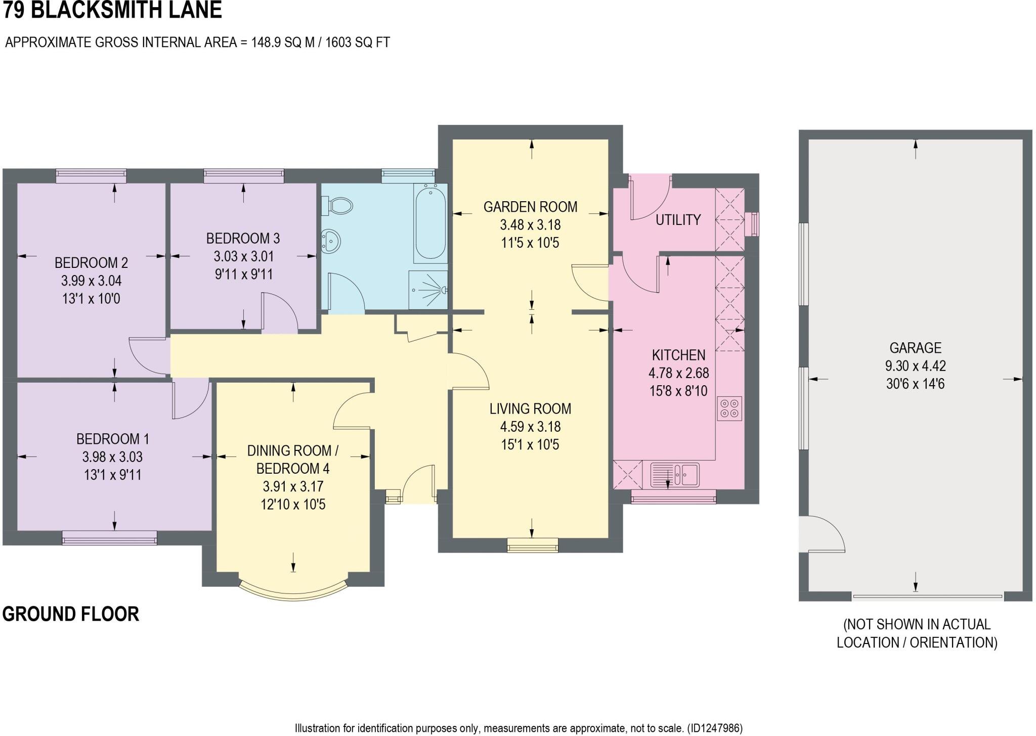 Blacksmith Lane, Chesterfield floorplan