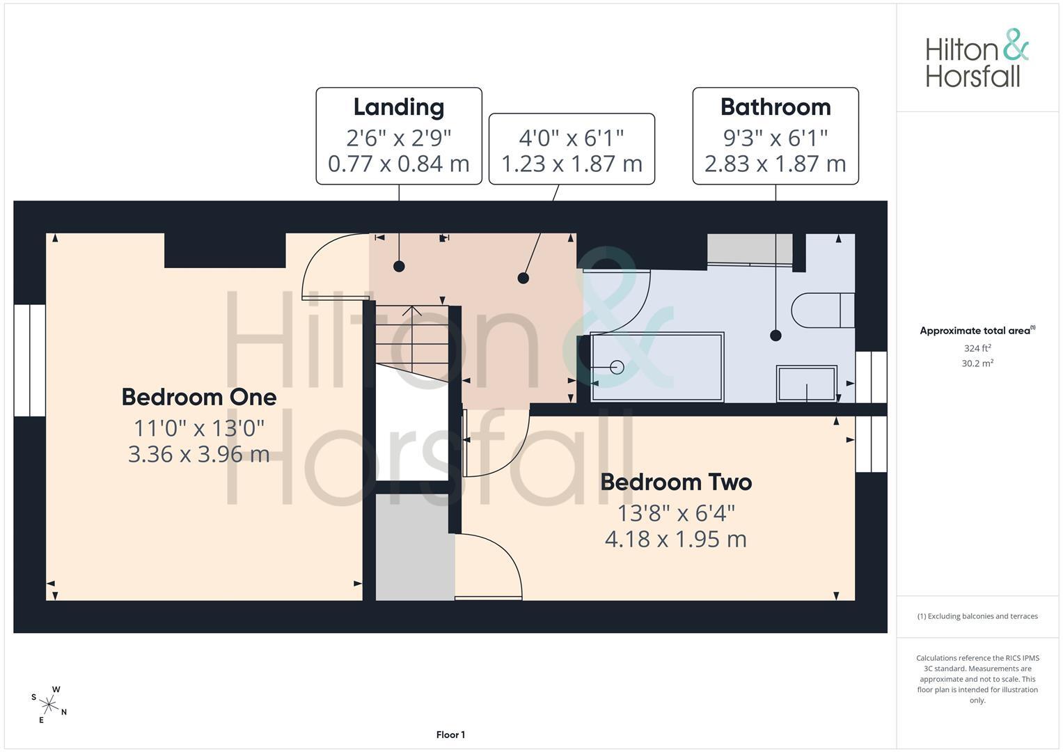 King Street, Briercliffe floorplan