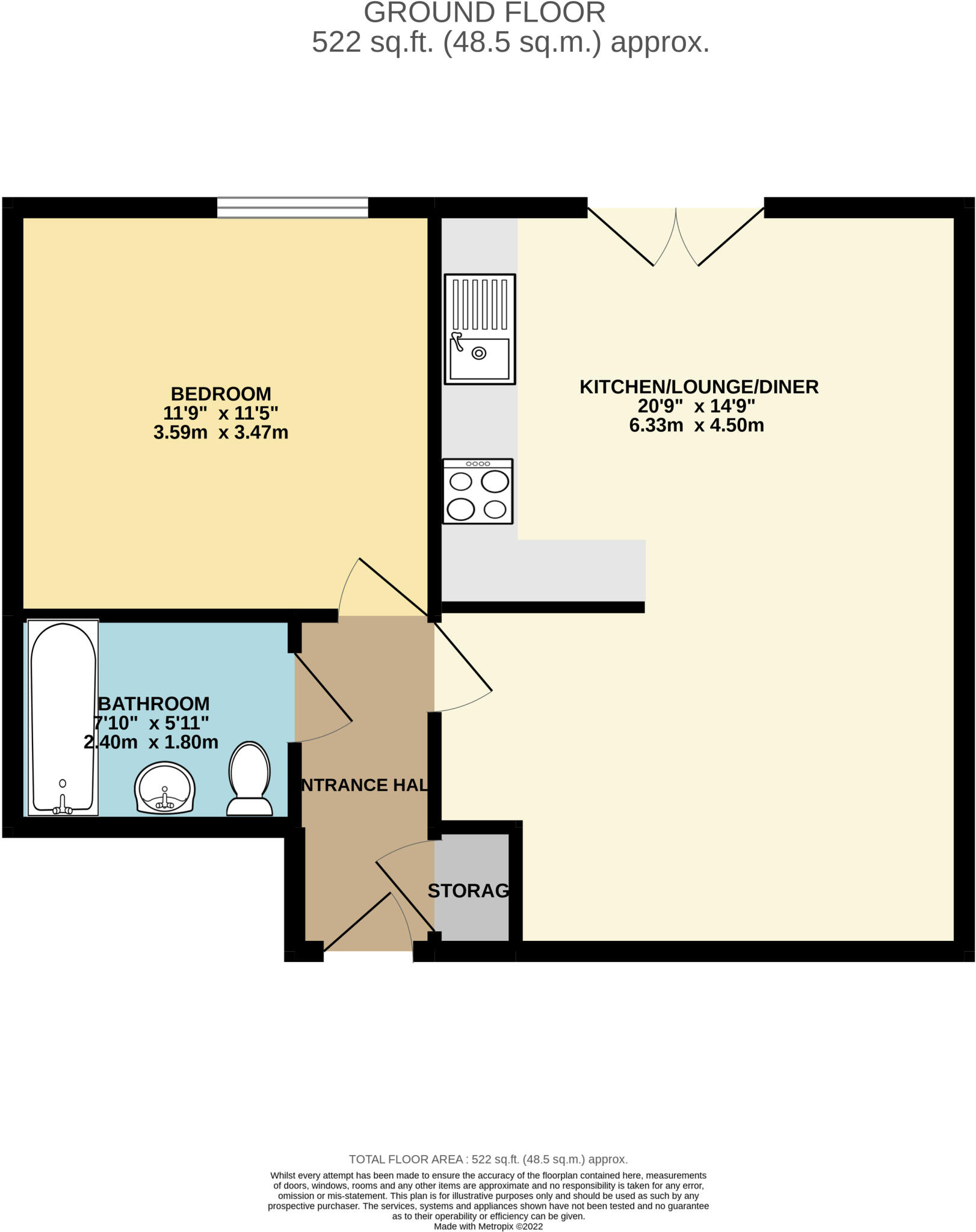 Elvian Close, Reading, Berkshire, RG30 floorplan