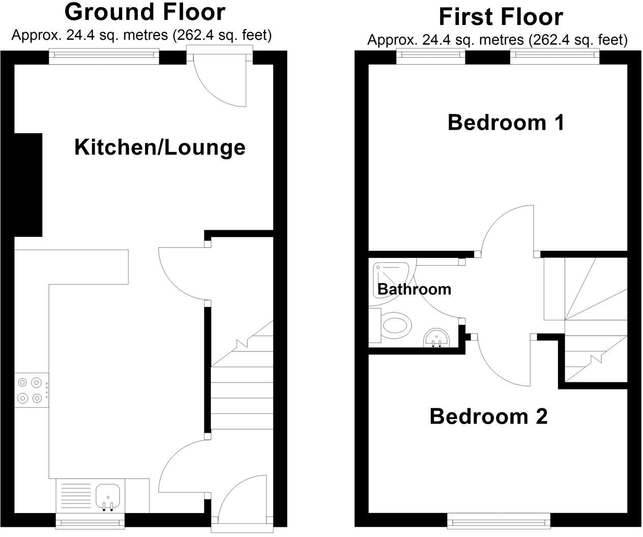 Castletown Road, Moss, Wrexham floorplan