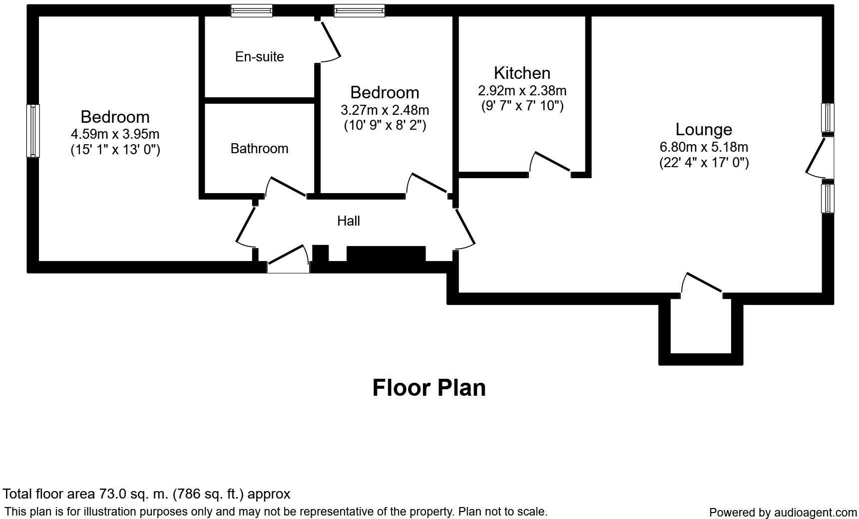 Savile Park Road, Halifax, West Yorkshire, HX1 floorplan