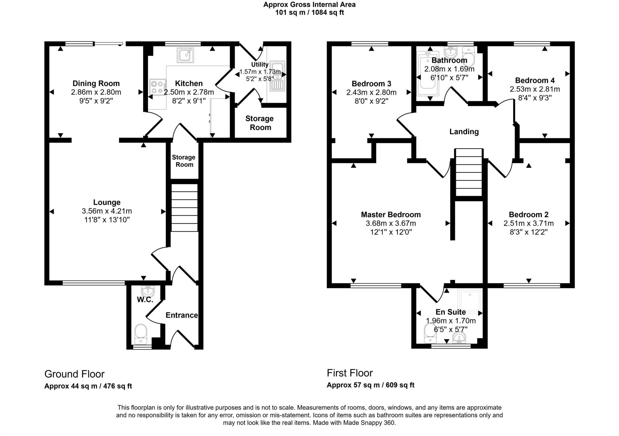 Fairways, Stewarton floorplan