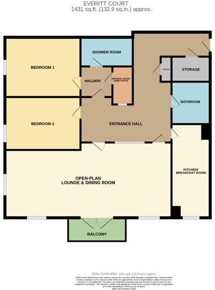 Swonnells Walk, Oulton Broad, NR33 floorplan
