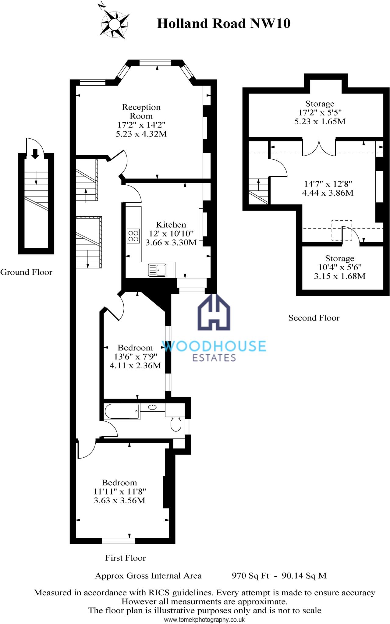 Holland Road, Brent, London floorplan