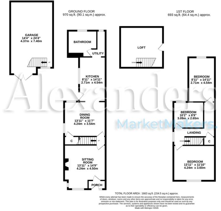 Lower Packington Road, Ashby-De-La-Zouch floorplan