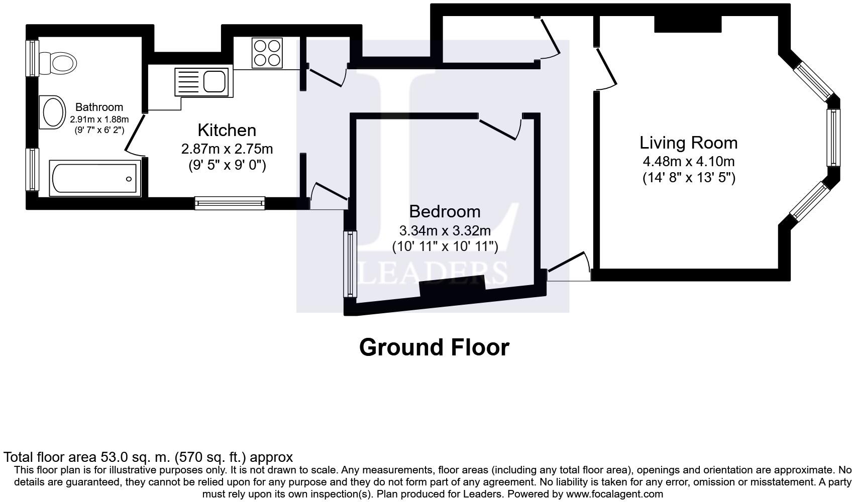 Lee High Road, London, SE13 floorplan