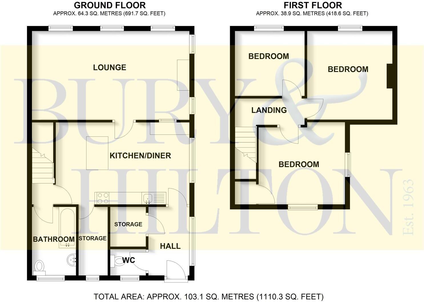 Leek Road, Wetley Rocks, Stoke-On-Trent floorplan