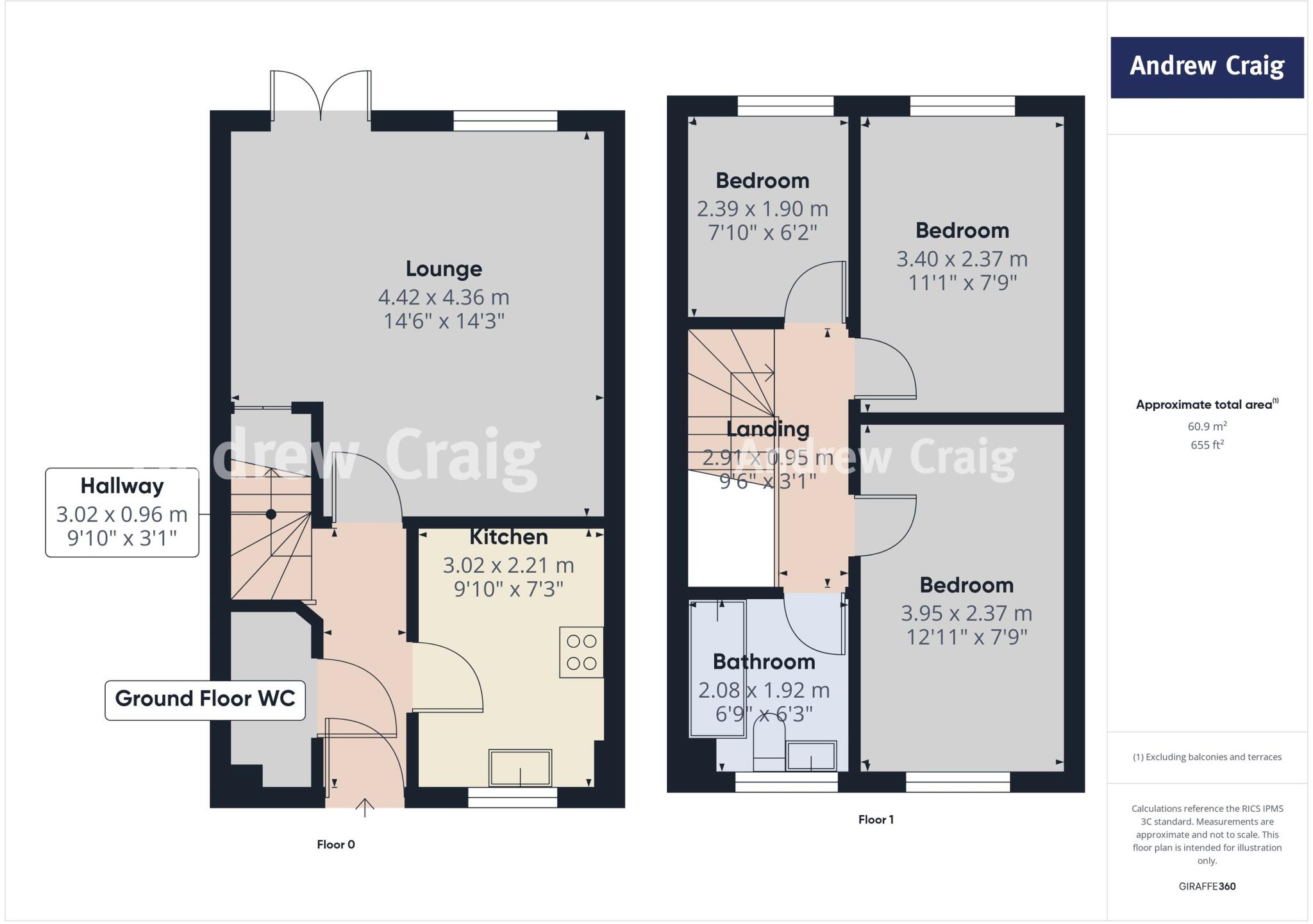 Walter Street, Jarrow floorplan