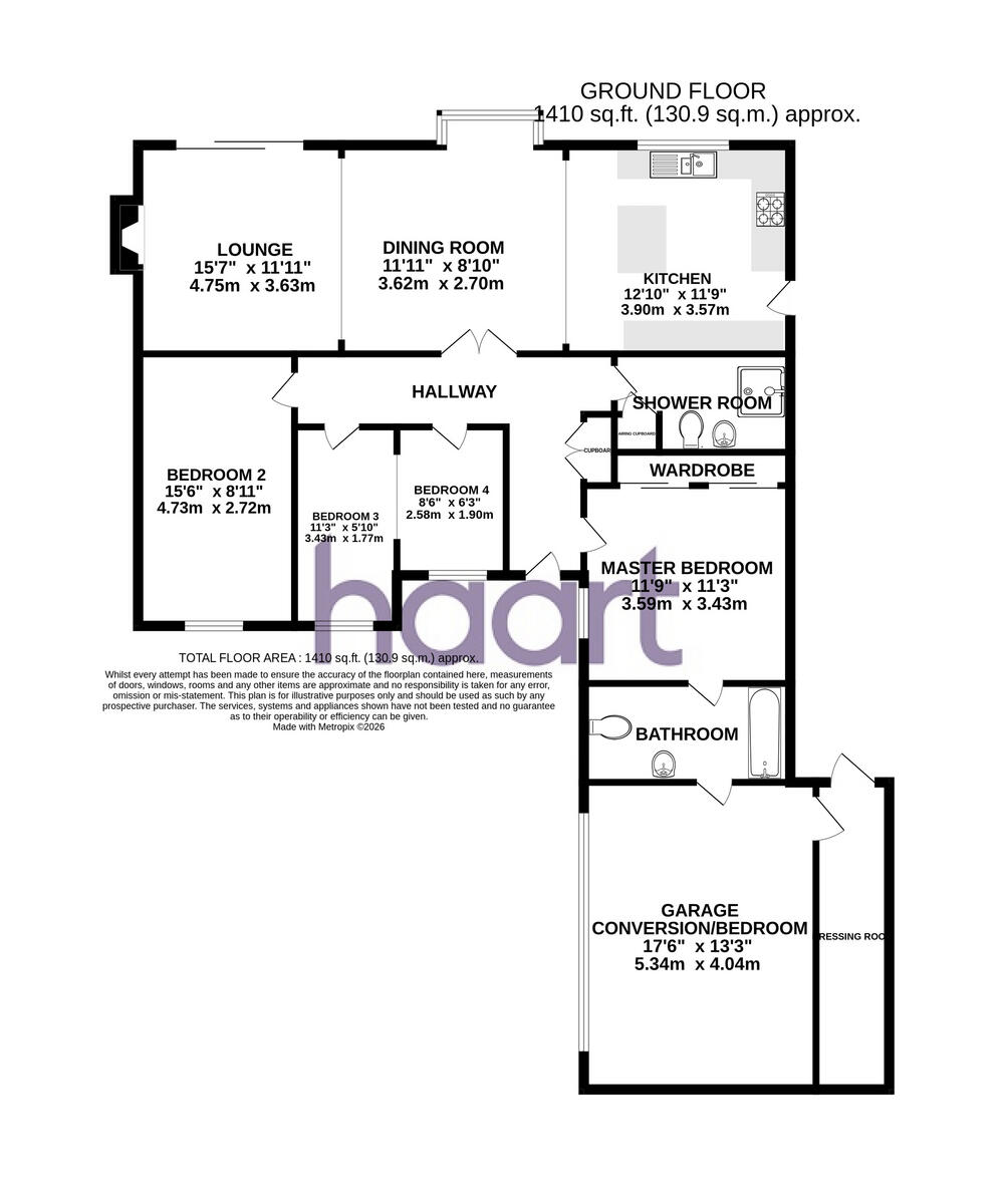 Stokes Close, Longstanton floorplan