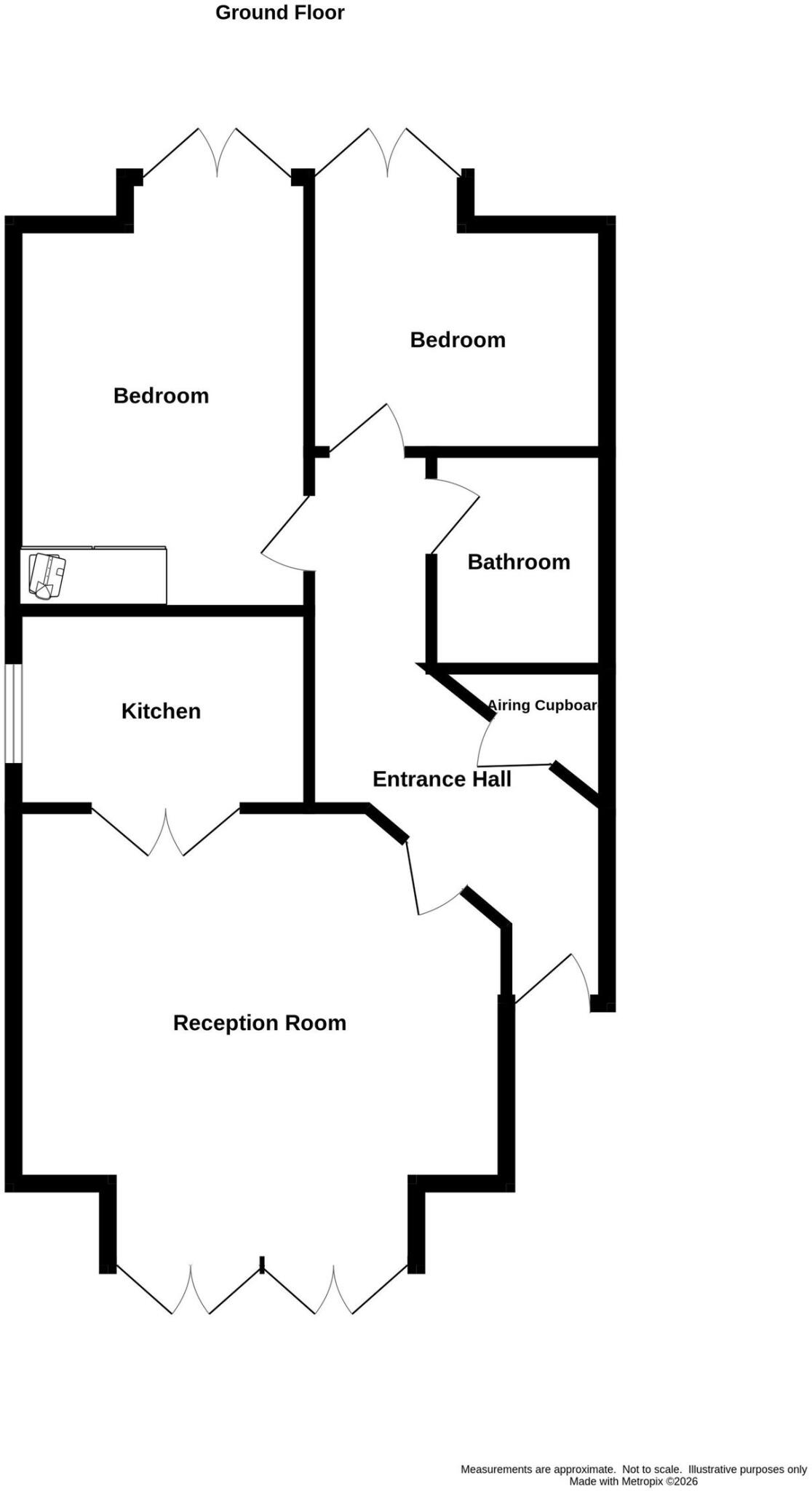 The Birches, St. James Road, Dudley floorplan