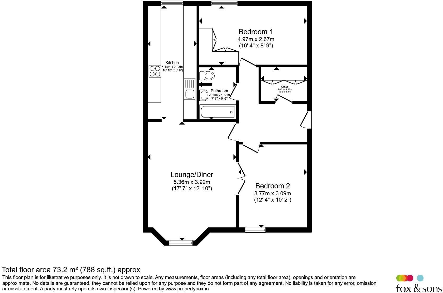Hampshire Court, Brighton floorplan