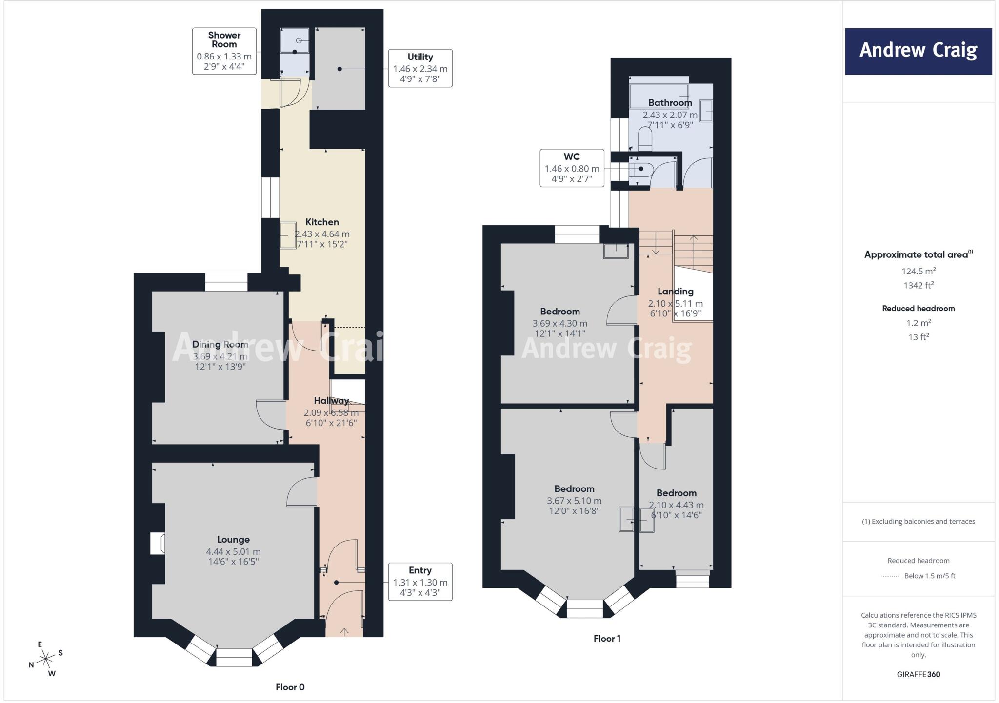 Oban Terrace, Felling floorplan