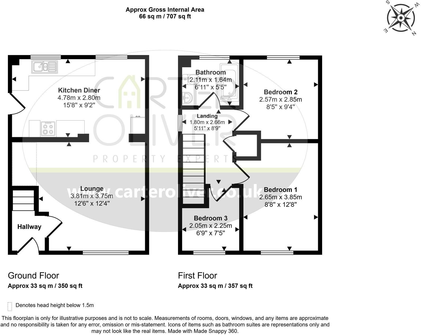 Aland Gardens, Broughton Astley, LE9 floorplan