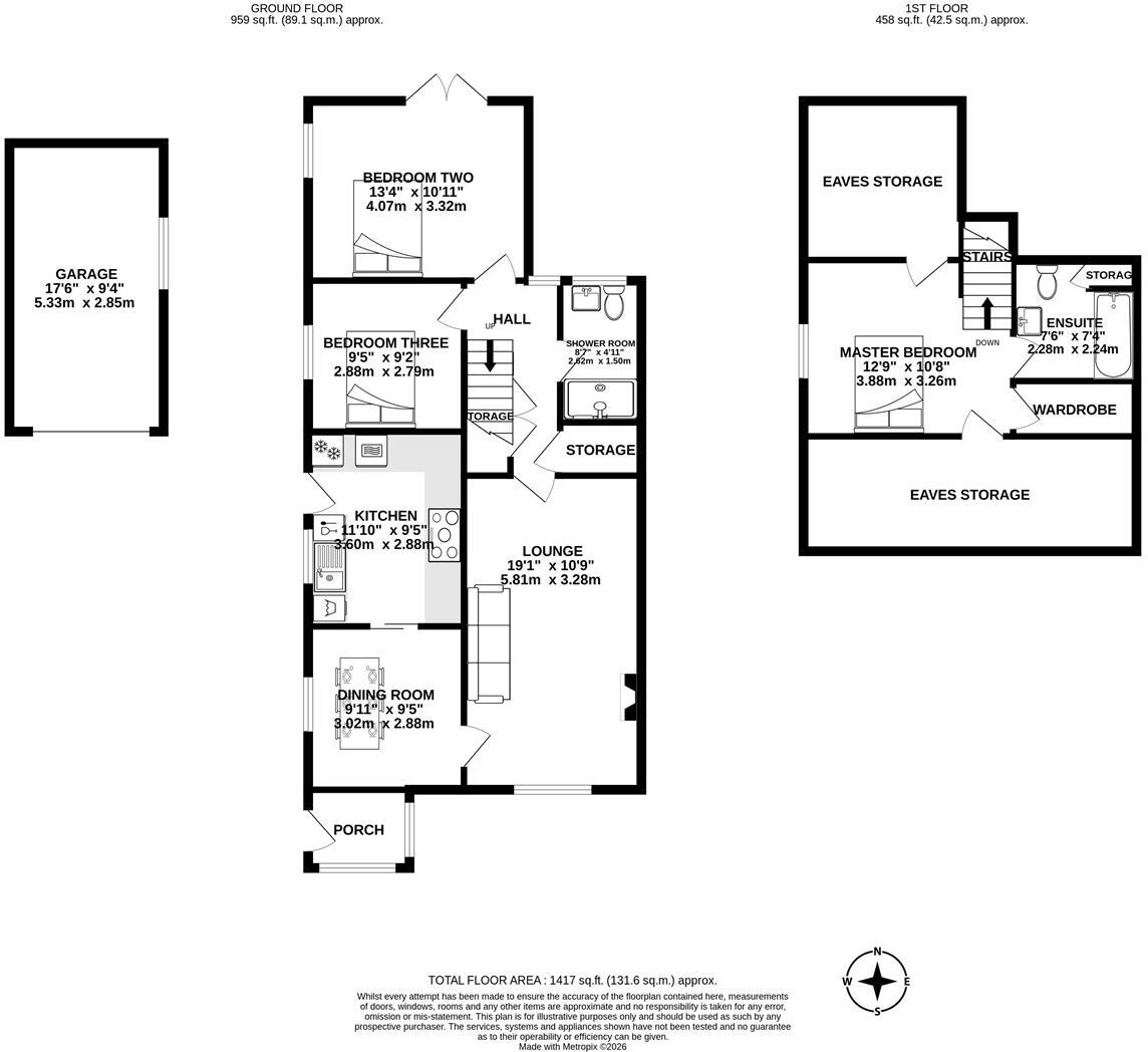 Balshaw Lane, Euxton, Chorley floorplan