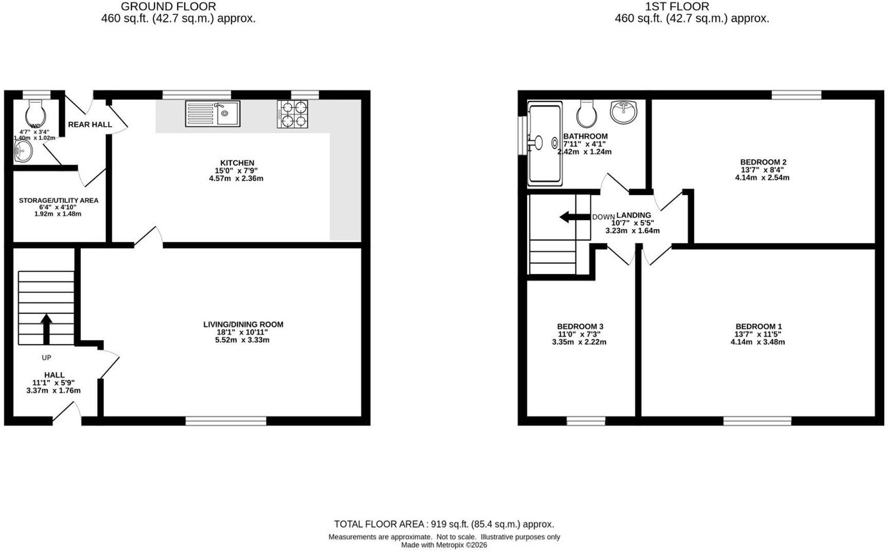 Southbank Road, Manchester, M19 floorplan