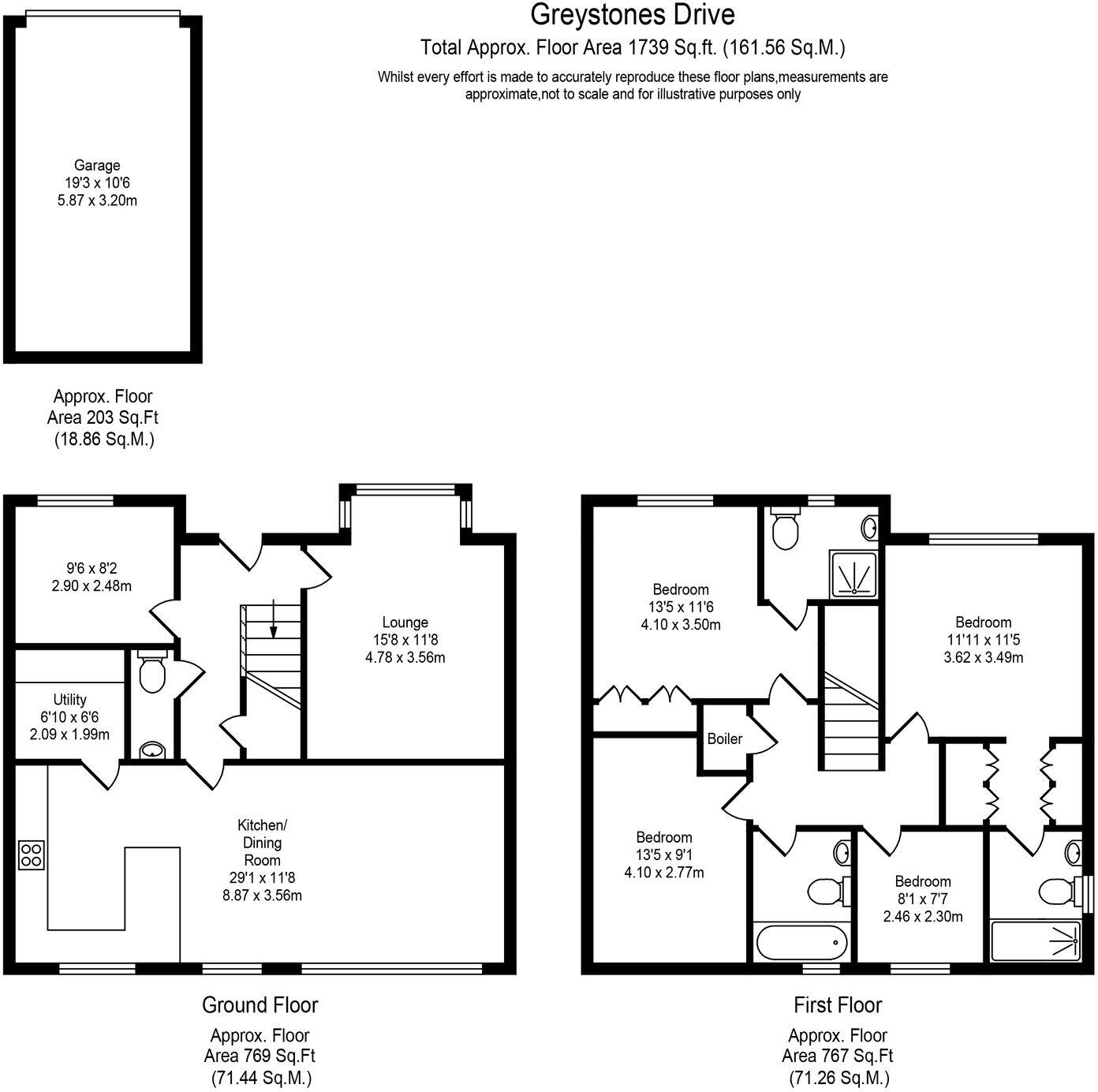 Greystones Drive, Scarisbrick, L40 floorplan
