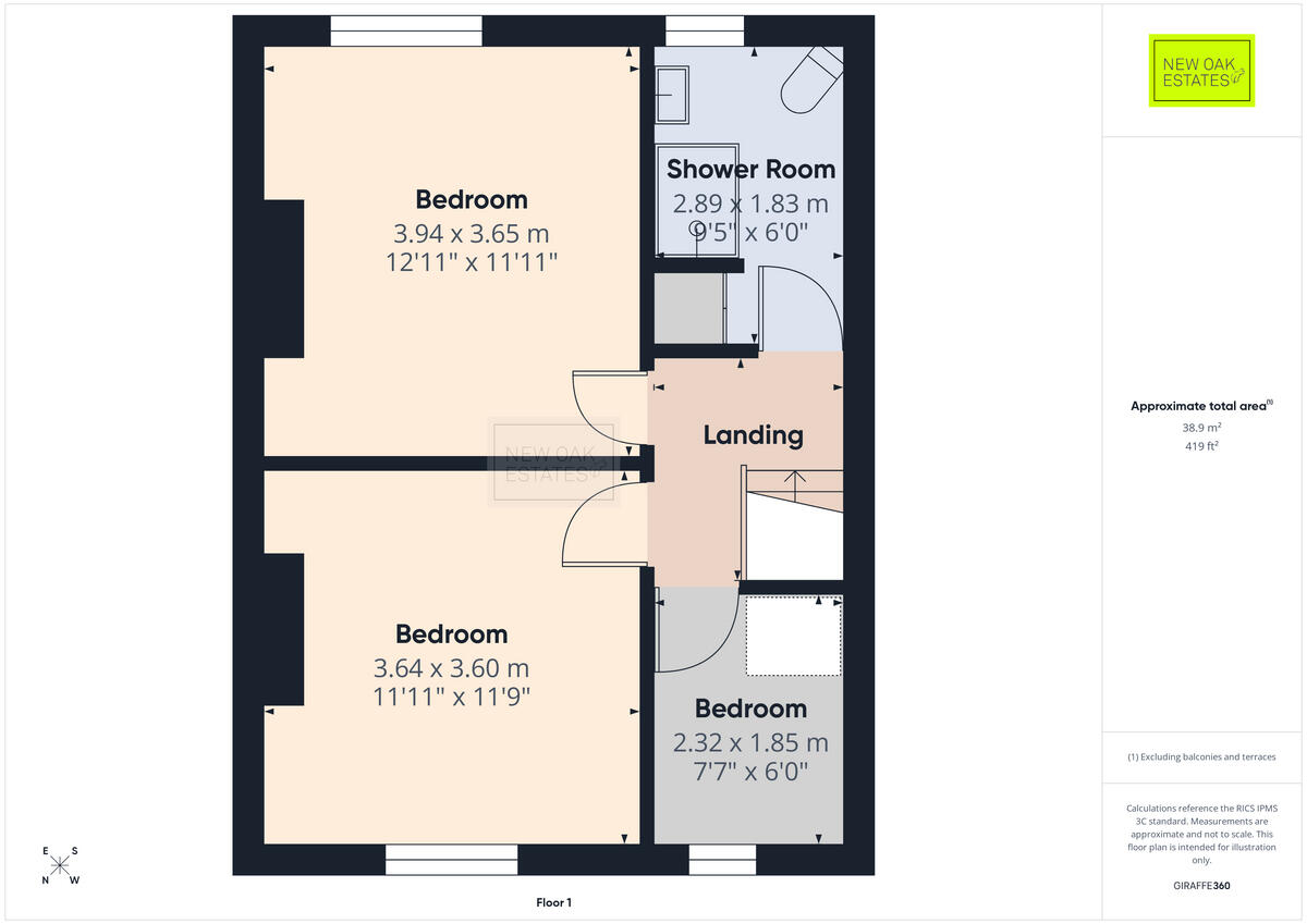 Station Road, Pilsley, S45 floorplan