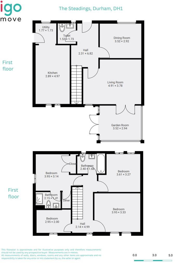 The Steadings, Durham floorplan
