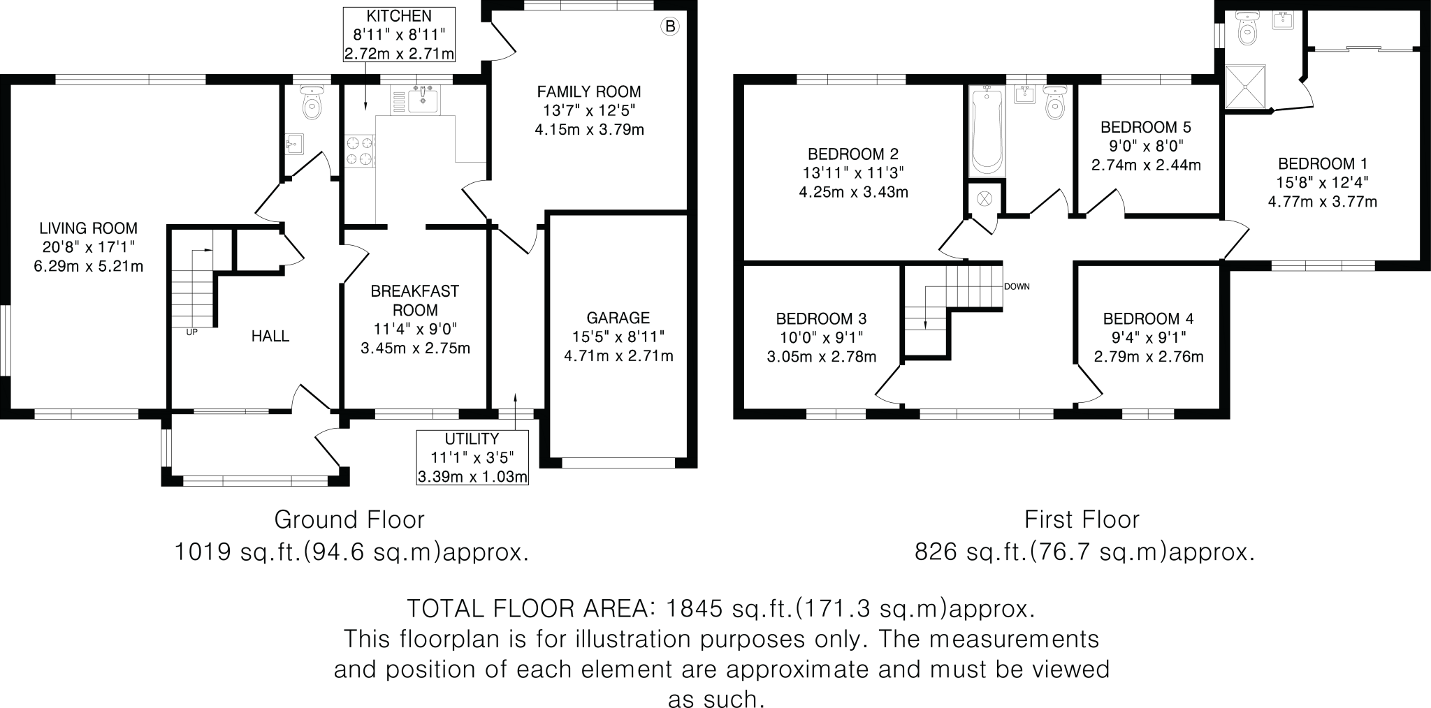 Trevelyan Way, Berkhamsted, HP4 floorplan