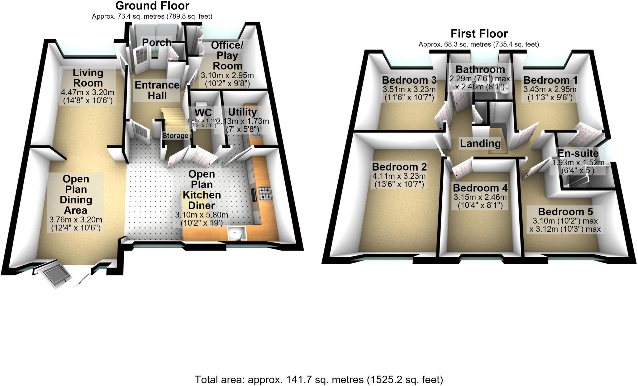 Maple Road, Brooklands, Manchester floorplan