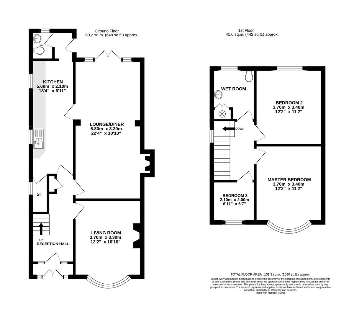 Middlewich Road, Winsford floorplan