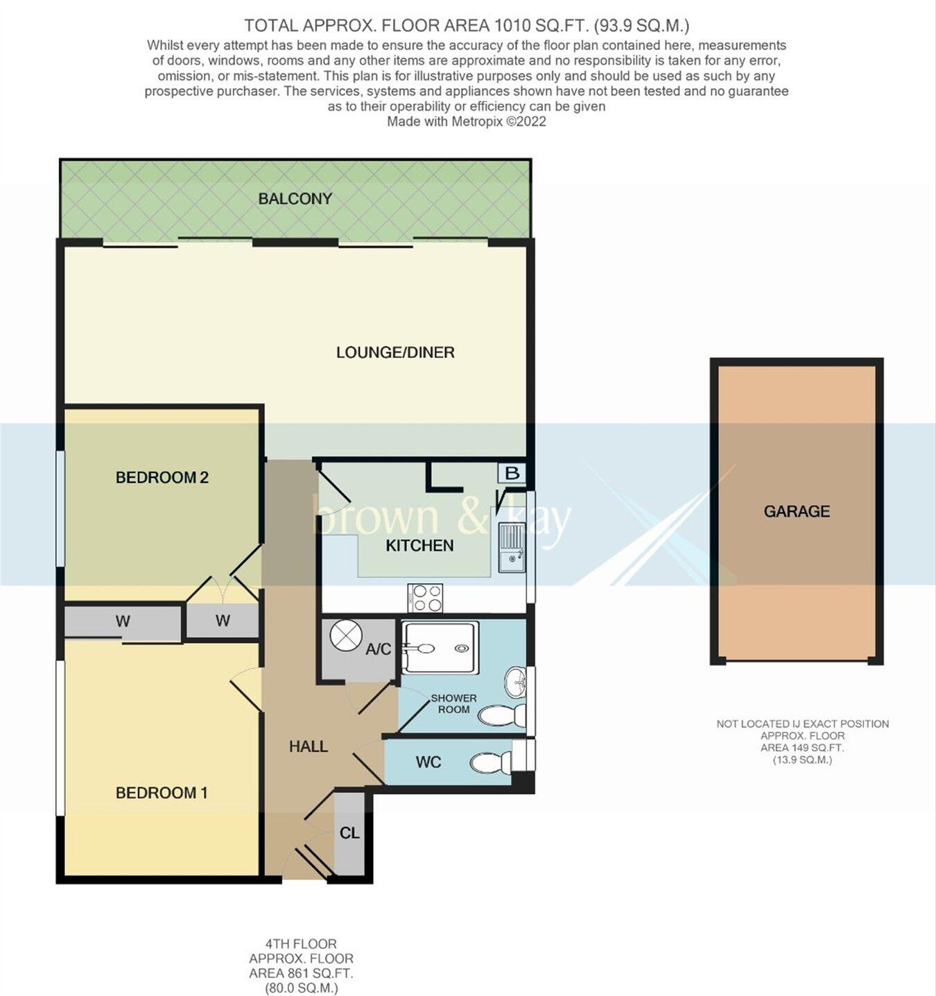 Lindsay Court, 28 Lindsay Road, BRANKSOME PARK, BH13 floorplan