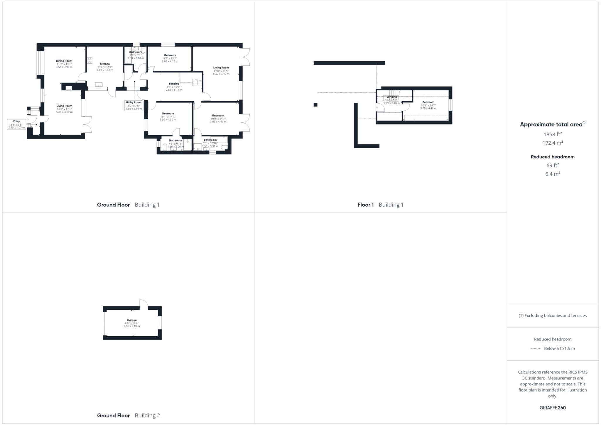 Marriotts Lane, Haddenham floorplan