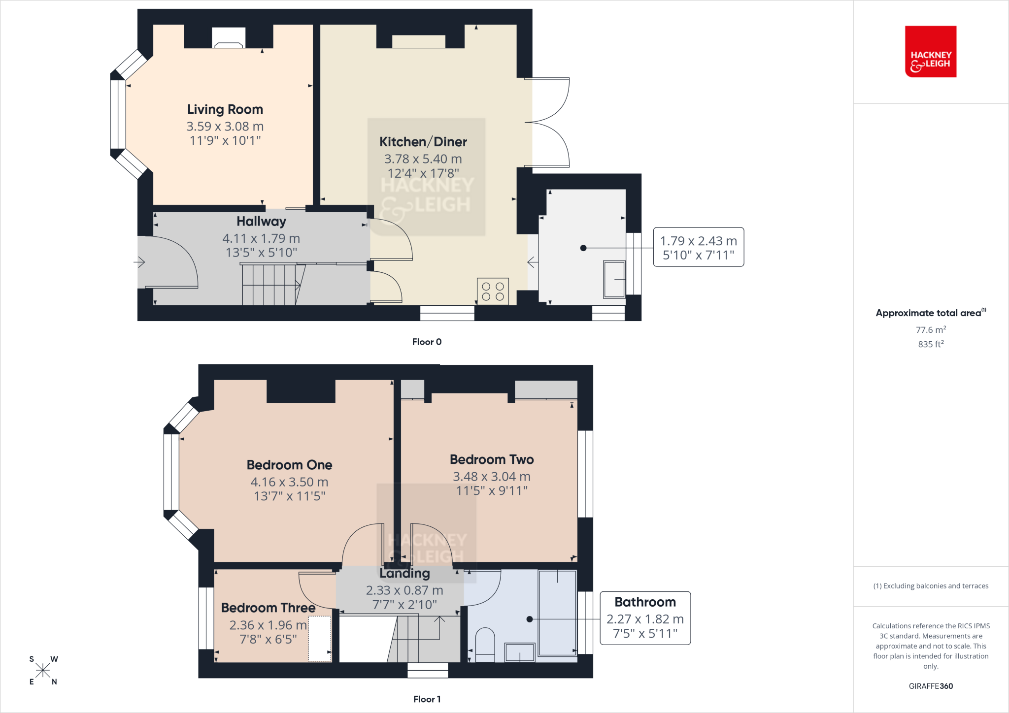 3 Silverdale Avenue, Heysham, Morecambe, LA3 2JX floorplan