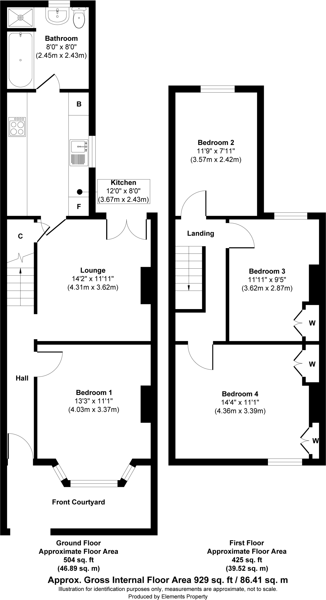 Northcote Road, Southampton floorplan