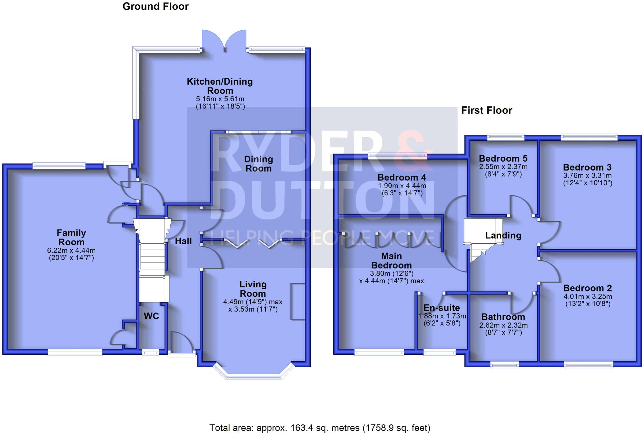 Illingworth Road, Halifax, West Yorkshire, HX2 floorplan