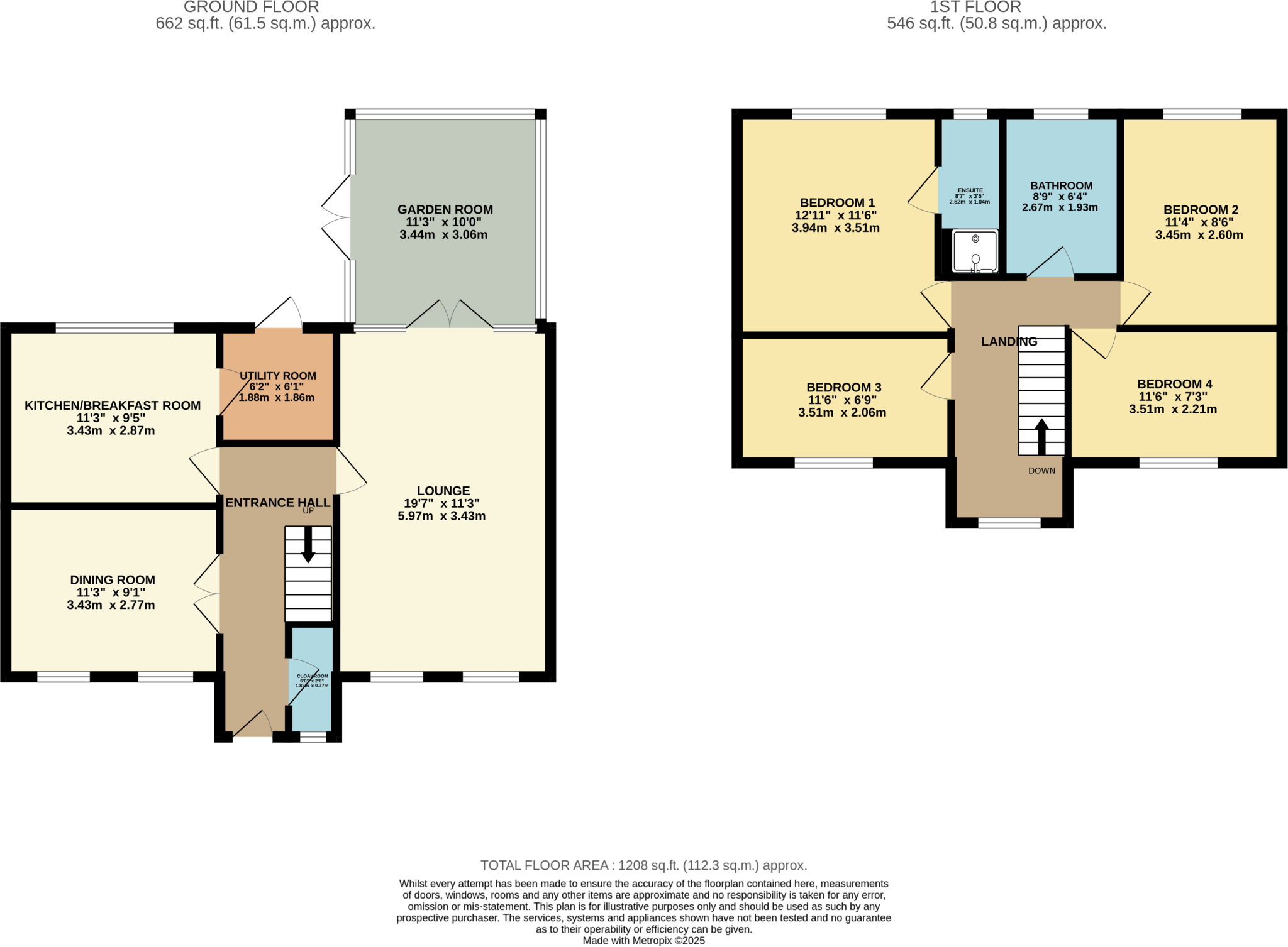 Whitehaven, Luton, Bedfordshire, LU3 floorplan