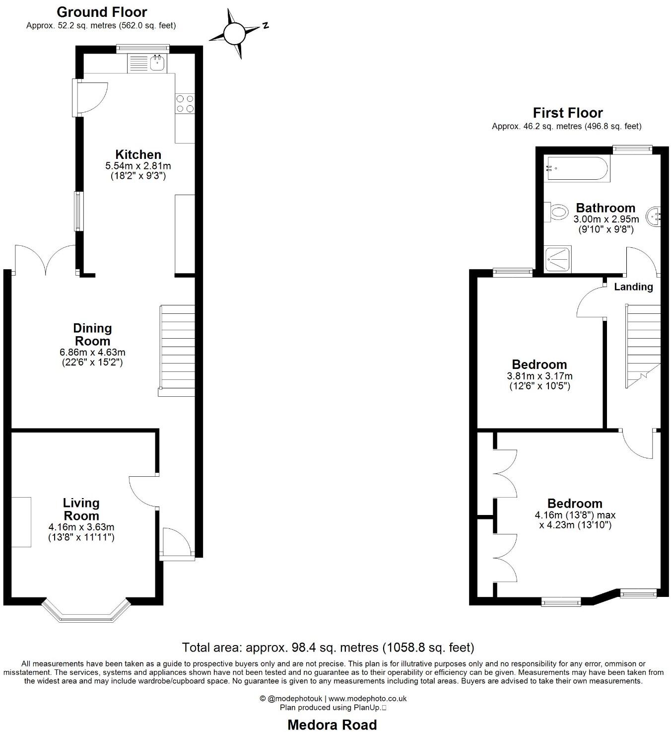 Medora Road, Romford floorplan