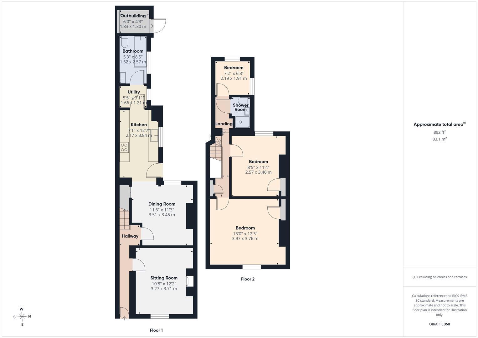 Arnold Street, Lowestoft floorplan
