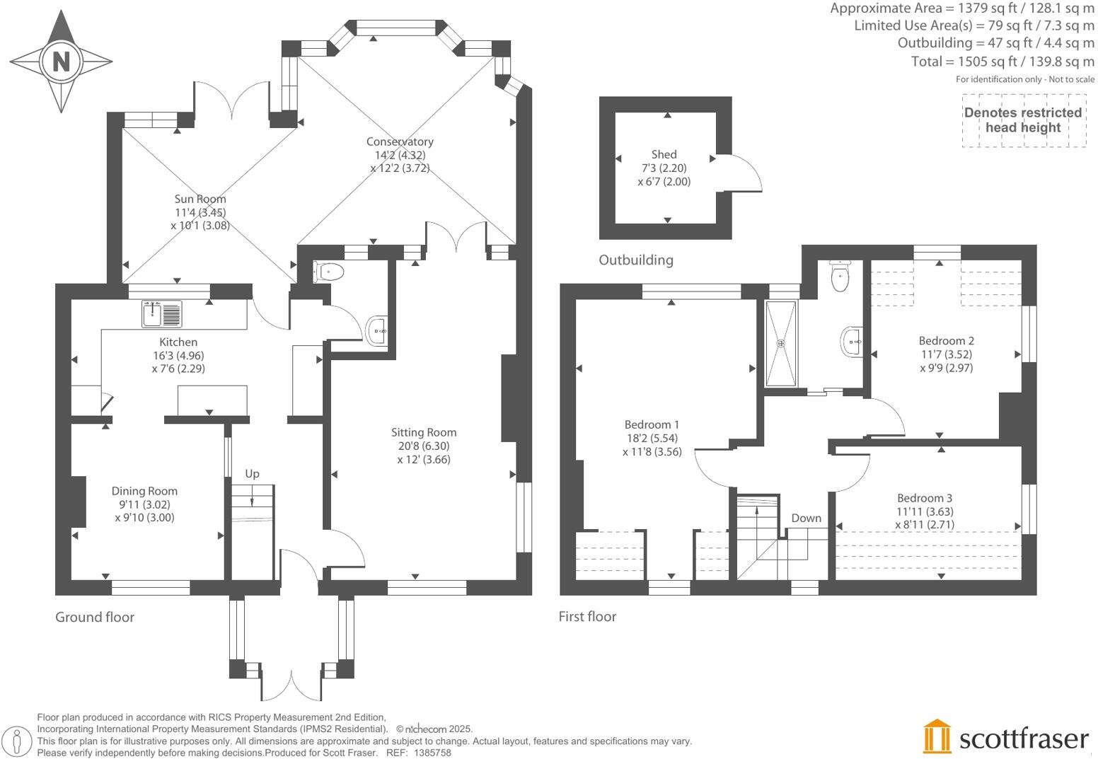 Blackditch, Stanton Harcourt, Witney floorplan